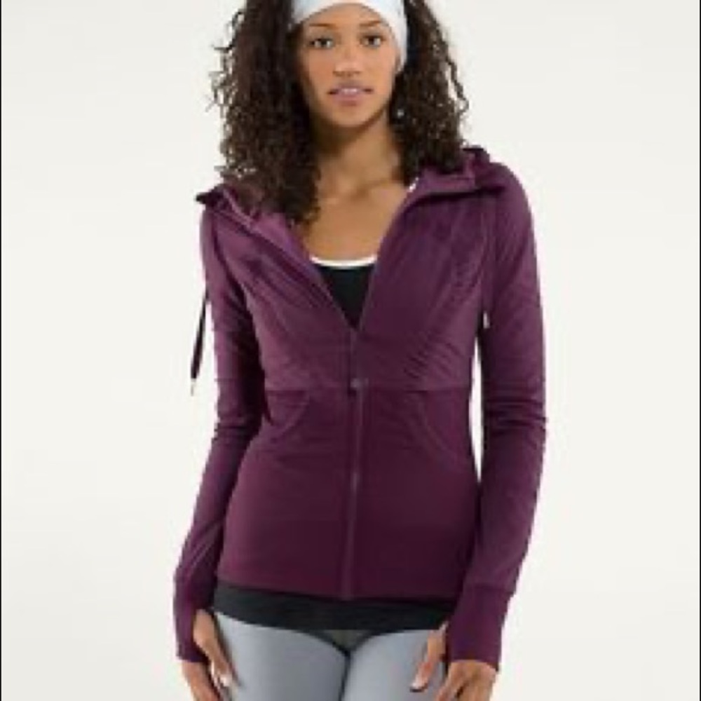 Lululemon Dance Studio II Jacket Plum Size 6/8